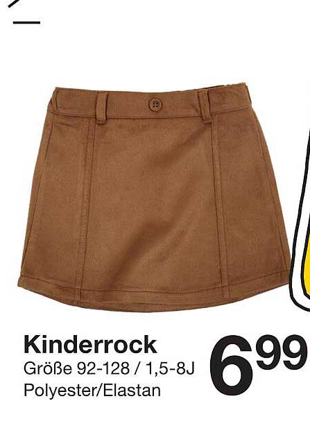 Kinderrock Größe 92-128 / 1,5-8 Jahre