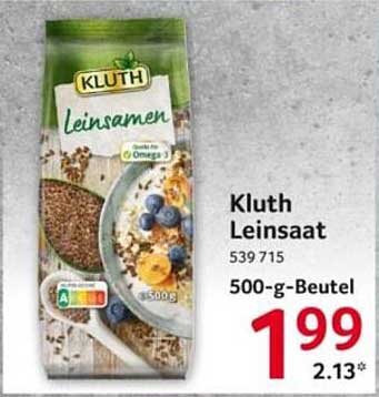 Kluth Leinsamen 500-g-Beutel