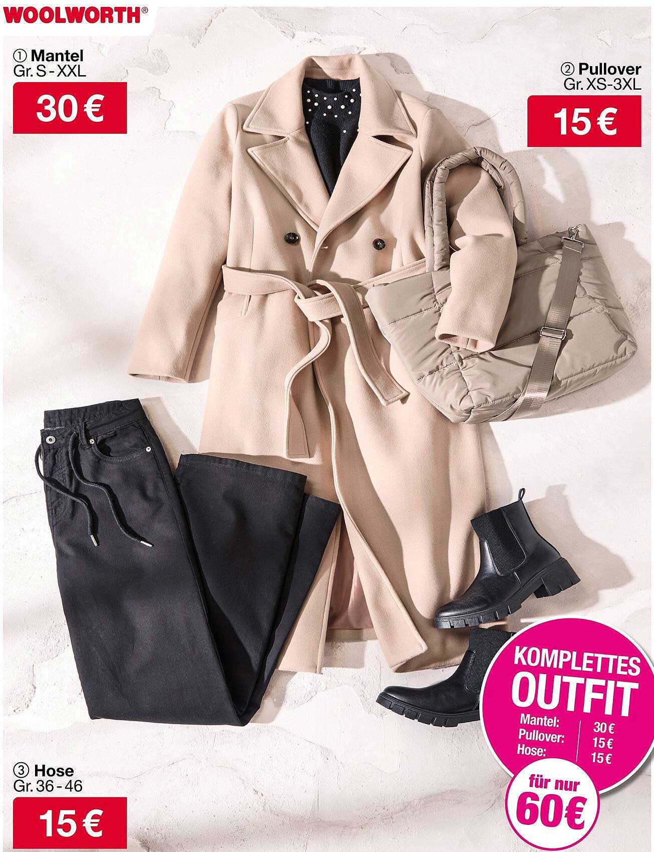 Komplettes Outfit für nur 60 €