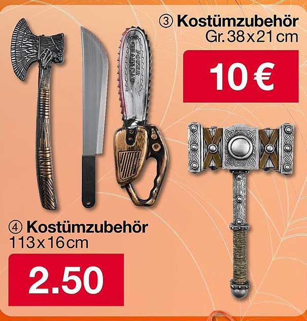 Kostümzubehör - Kreative Accessoires für deine Verkleidung