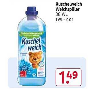 Kuschelweich Weichspüler 38 WL