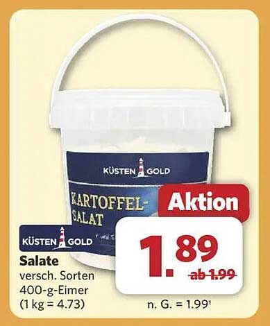 Küsten Gold Kartoffelsalat 400-g-Eimer