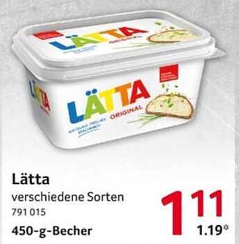 Lätta verschiedene Sorten 450-g-Becher