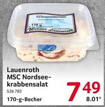 Lauenroth MSC Nordseekrabben-Salat