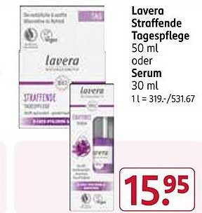 Lavera Straffende Tagespflege 50 ml oder Serum 30 ml