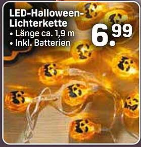 LED-Halloween-Lichterkette