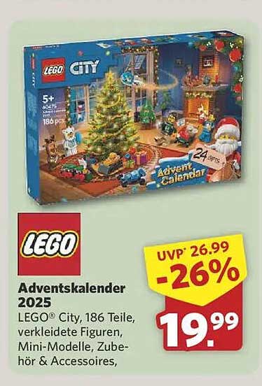 LEGO Adventskalender 2025 - Jetzt zum Sonderpreis!