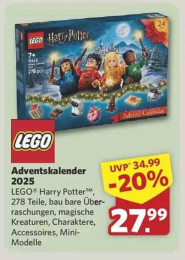 LEGO® Harry Potter™ Adventskalender 2025
