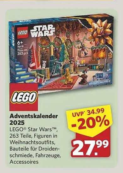 LEGO® Star Wars™ Adventskalender 2025