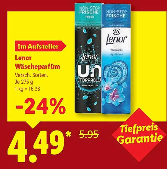 Lenor Wäschparfüm - Verschiedene Sorten - 275 g