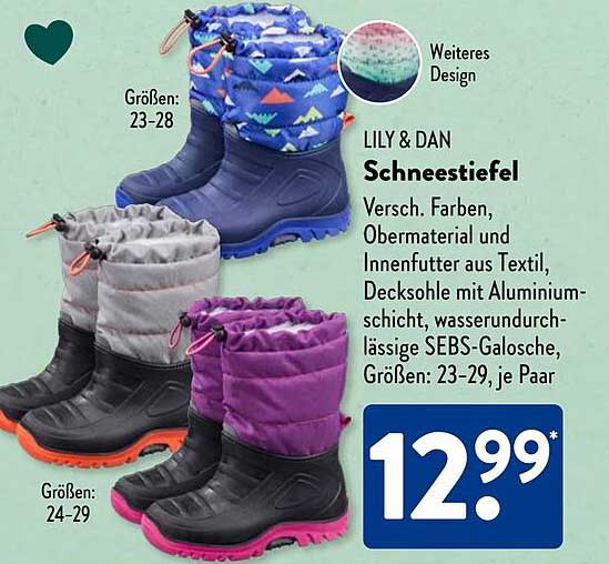 LILY & DAN Schneestiefel – Vielseitige Winterbegleiter
