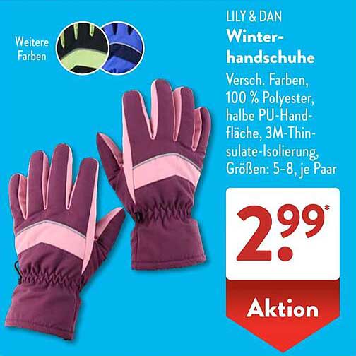 LILY & DAN Winterhandschuhe