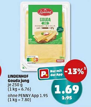 LINDENHOF Gouda jung 250 g