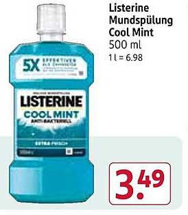 Listerine Mundspülung Cool Mint 500 ml