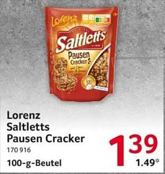 Lorenz Saltletts Pausen Cracker