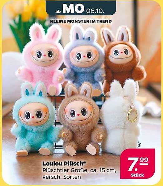 Loulou Plüsch – Kleines Monster im Trend