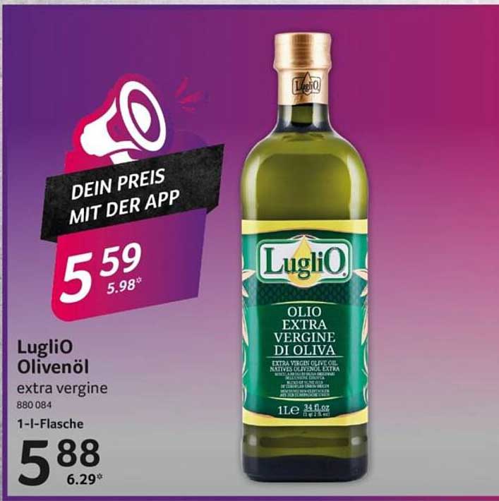 LugliO Olivenöl extra vergine 1-Liter-Flasche