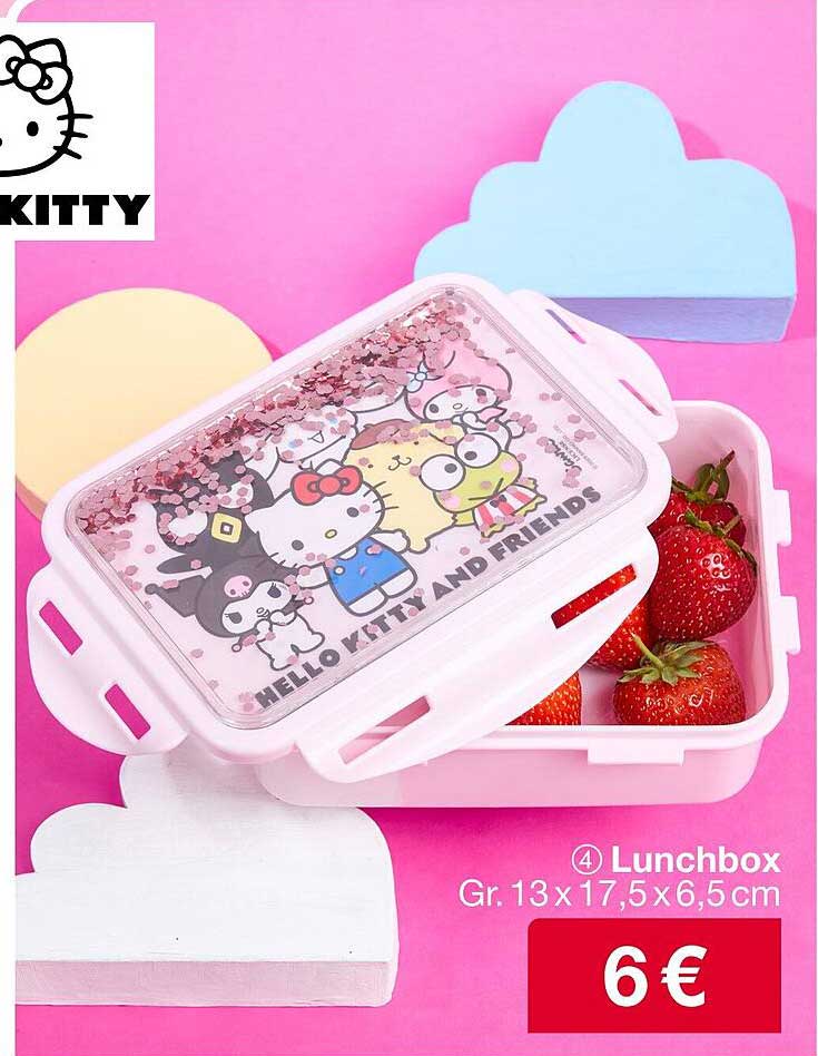 Lunchbox Hello Kitty 13 x 17,5 x 6,5 cm