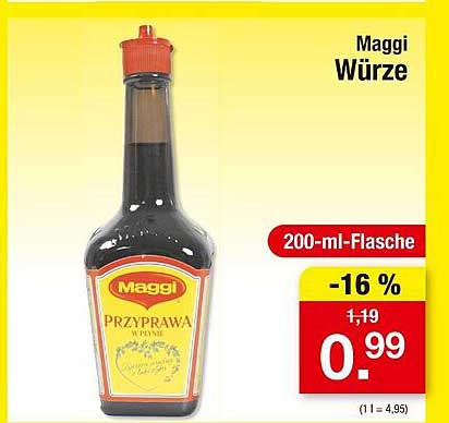 Maggi Würze 200 ml-Flasche