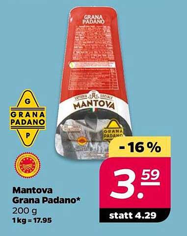 Mantova Grana Padano 200 g