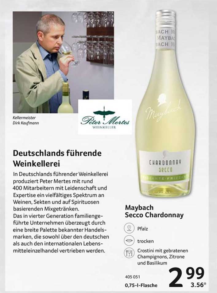 Maybach Secco Chardonnay