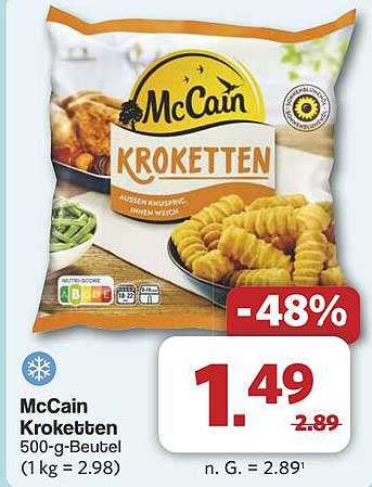 McCain Kroketten 500-g-Beutel