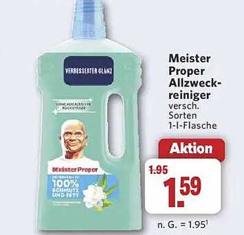 Meister Proper Allzweckreiniger 1-Liter-Flasche