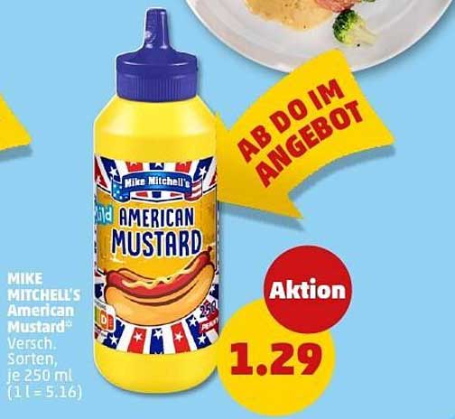 MIKE MITCHELL'S American Mustard® - Verschiedene Sorten, je 250 ml