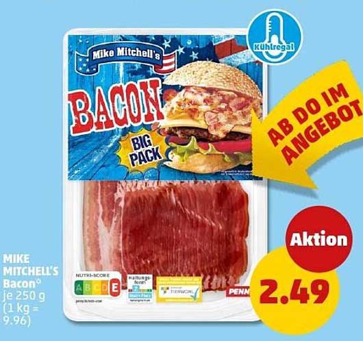 Mike Mitchell's Bacon 250 g - Big Pack