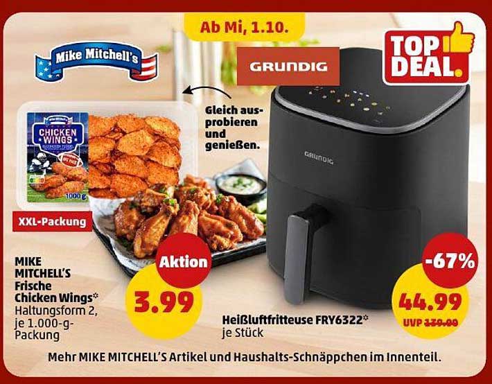 MIKE MITCHELL'S Frische Chicken Wings 1.000 g