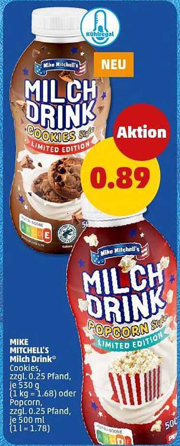 Mike Mitchell's Milch Drink Cookies & Popcorn – Limitiert