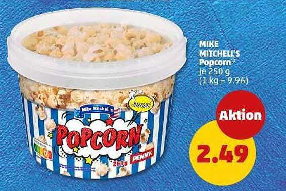MIKE MITCHELL'S Popcorn 250 g