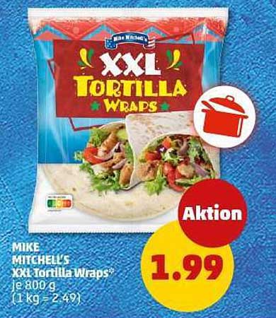 MIKE MITCHELL'S XXL Tortilla Wraps 800 g