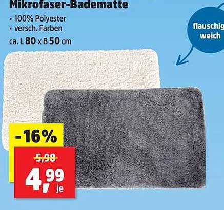 Mikrofaser-Badematte