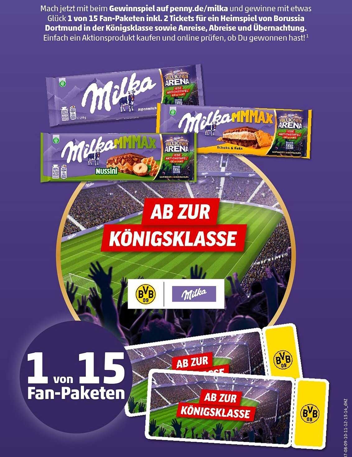 Milka Gewinnspiel – 1 von 15 Fan-Paketen gewinnen!