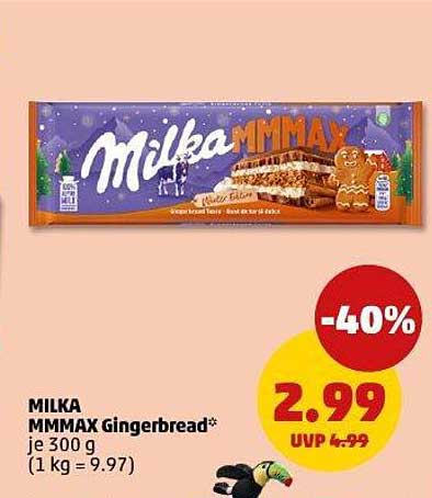 MILKA MMMAX Gingerbread - jetzt zugreifen!