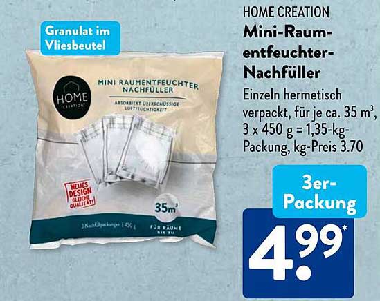 Mini-Raumentfeuchter-Nachfüller