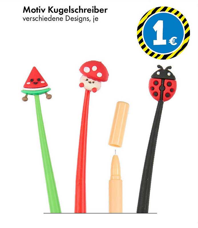 Motiv Kugelschreiber verschiedene Designs, je