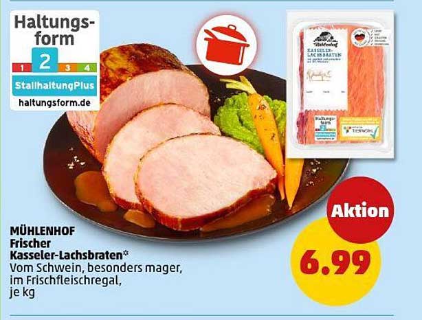 MÜHLENHOF Frischer Kasseler-Lachsbraten
