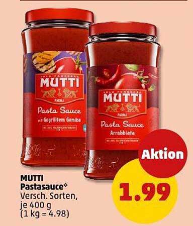 MUtti Pastasauce - Verschiedene Sorten, je 400 g