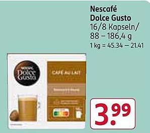 Nescafé Dolce Gusto Café au Lait Kapseln 16/8