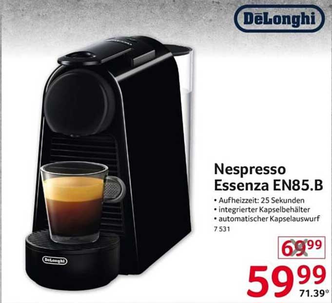 Nespresso Essenza EN85.B von DeLonghi