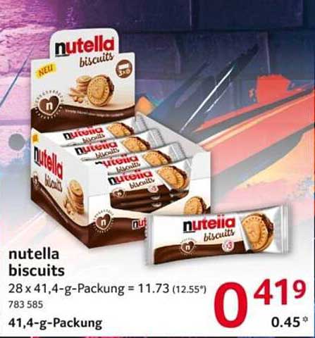 Nutella Biscuits 41,4 g-Packung