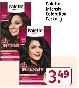 Palette Intensiv Coloration Packung