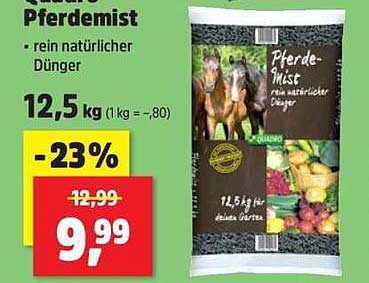 Pferdemist - Rein natürlicher Dünger