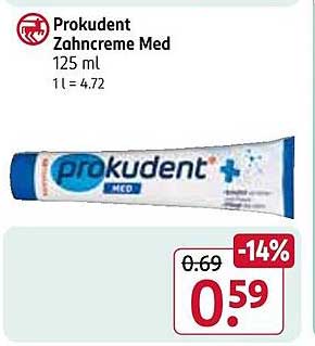 Prokudent Zahnpasta Med 125 ml