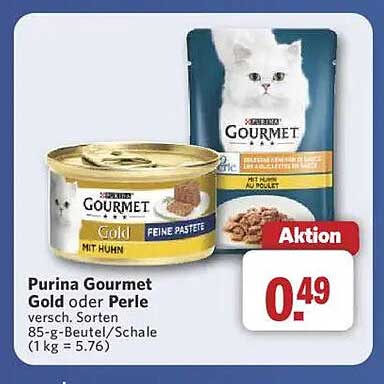 Purina Gourmet Gold oder Perle - verschiedene Sorten