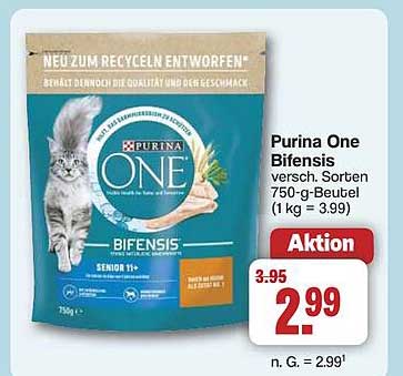 Purina One Bifensis 750-g-Beutel