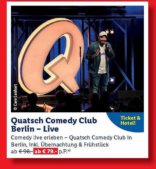 Quatsch Comedy Club Berlin – Live