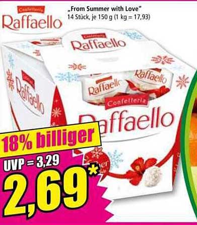 Raffaello 150 g - 18% günstiger